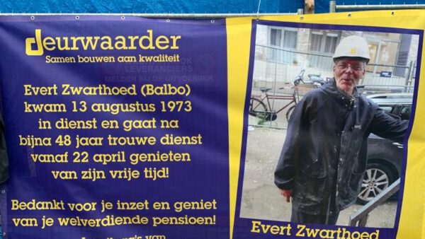 Na bijna 48 jaar met pensioen: Evert Zwarthoed