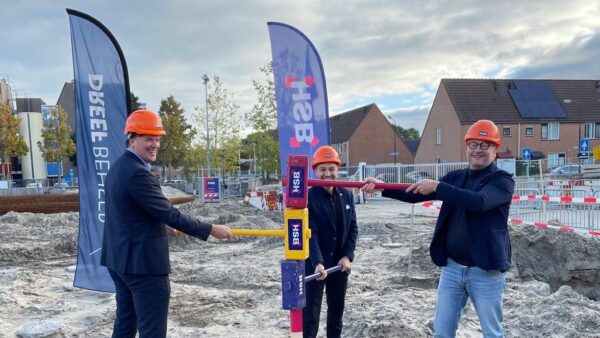 Feestpaal start bouw op project Marlo in Beverwijk