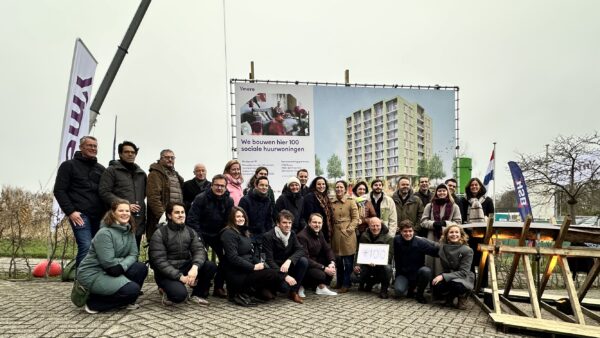 Start bouw Oostpoort in Haarlem